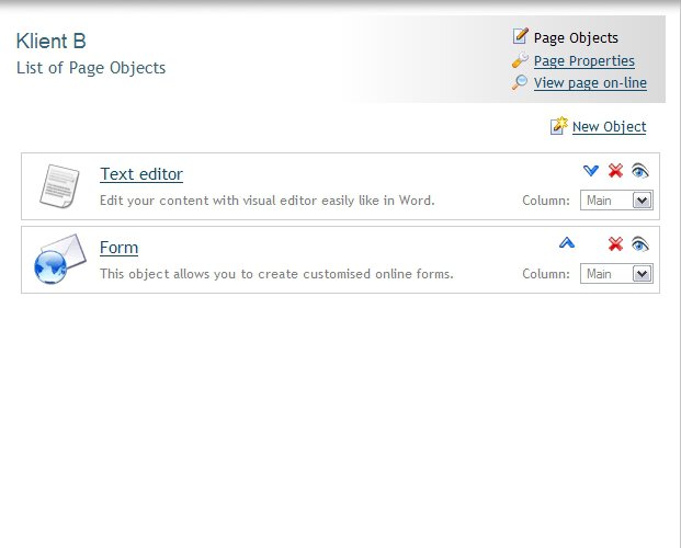 Creating a form