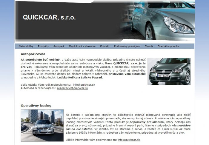 www.quickcar.sk