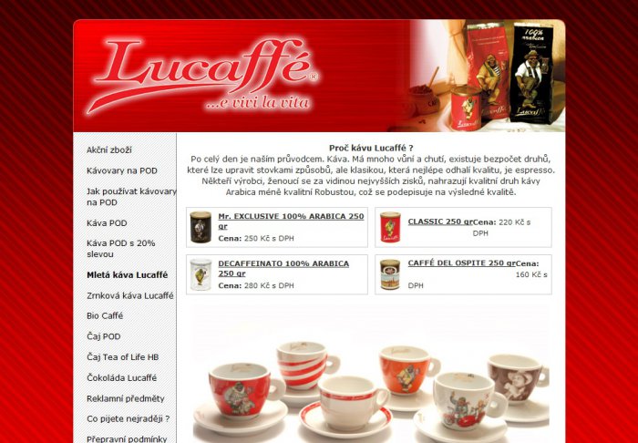 www.lucaffe.cz