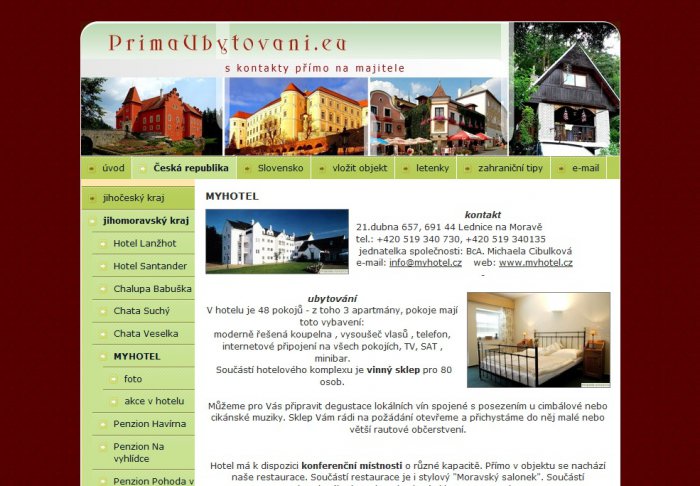 www.prima ubytovani.eu